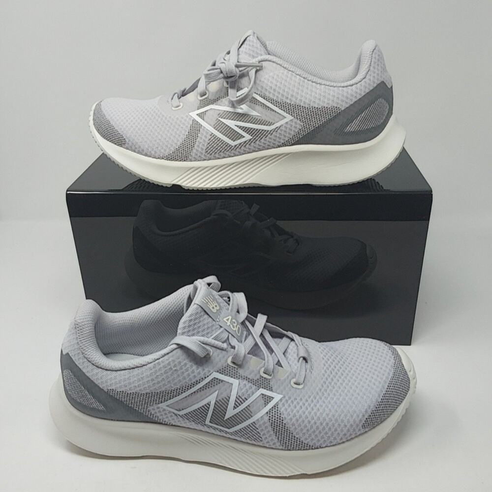 New Balance 430 Shoes Womens Size 9 Gray Mesh Running Athletic Sneakers WE430LP4